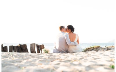 Langosta Beach Club in Tamarindo Wedding || Bern + Chris