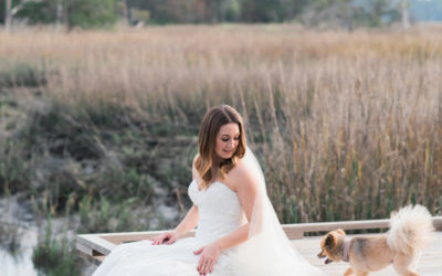 Marsh Bridal Portraits in Savannah