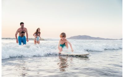 Surfing Family Photos in Tamarindo, Costa Rica || Casey Family