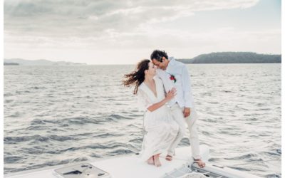 Magical Sailboat Elopement at the Andaz Papagyo in Costa Rica || Kelly + Roger:
