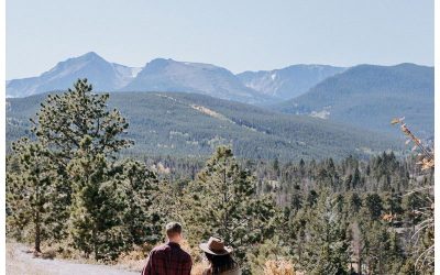 Fall Couple’s Photos in Rocky Mountain National Park, CO || Rachel + Justin