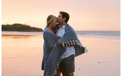 Beach Anniversary Photos in Costa Rica || Kelsey + Tony