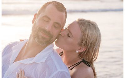 Playa Guiones Costa Rica Engagement Photos || Amanda + John