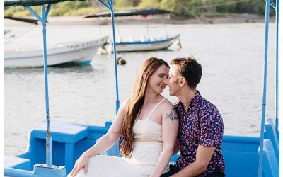 Romantic Proposal on the Beach in Tamarindo Costa Rica|| Katie + Brett